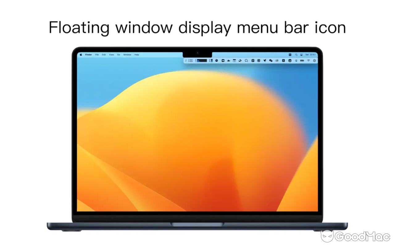 iBar-Menubar icon control tool v2.0.0 MAS
