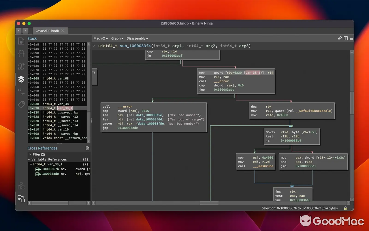 Binary Ninja v5.1.8104