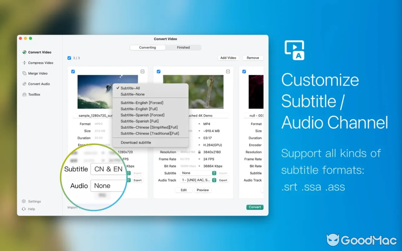 Video Converter X - 即刻转换 v1.3.1 MAS