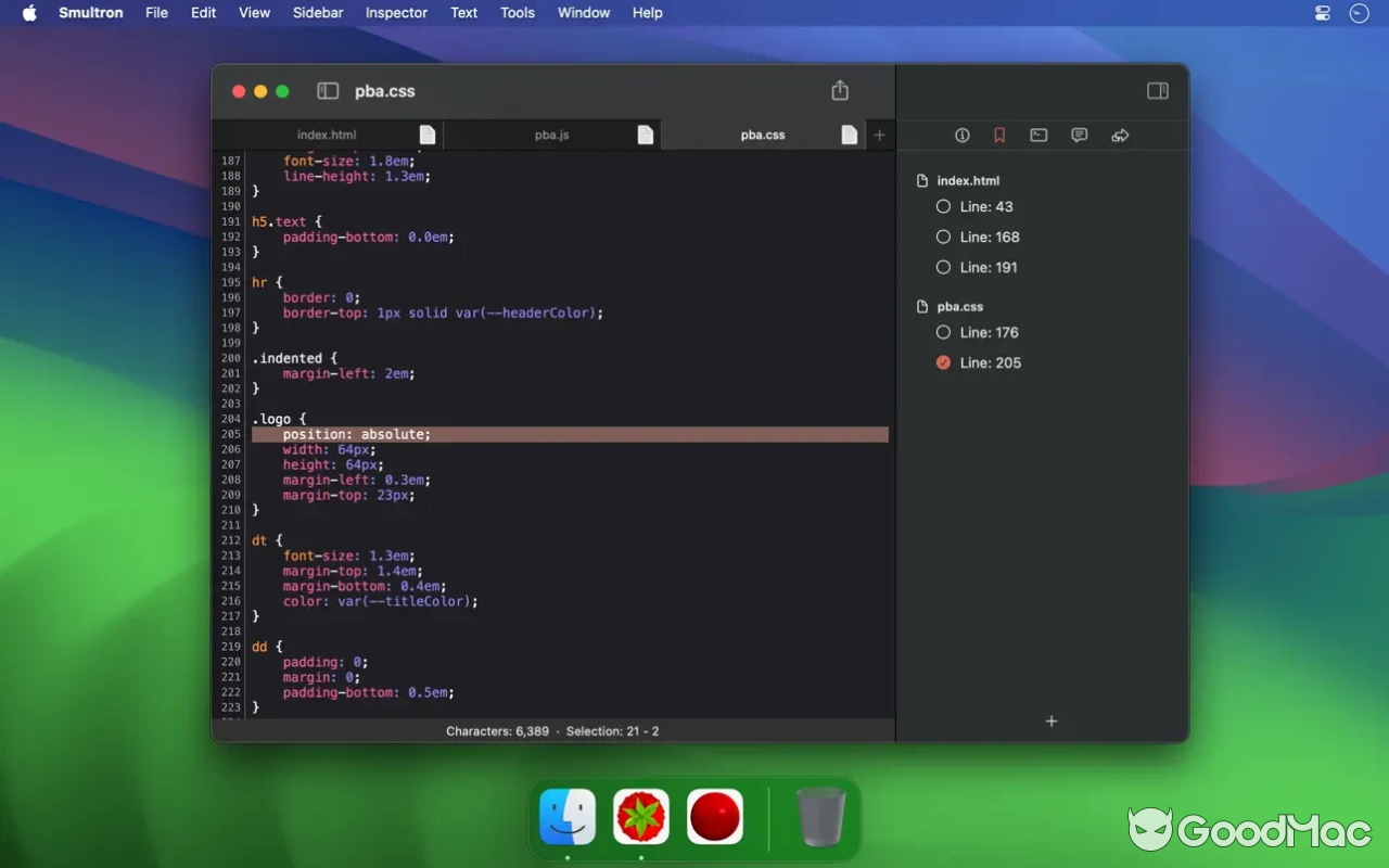 Smultron 14 - The text editor v14.3 MAS