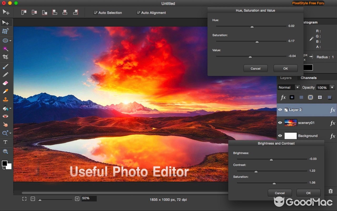 Pixelstyle Photo Editor v4.4.0 MAS