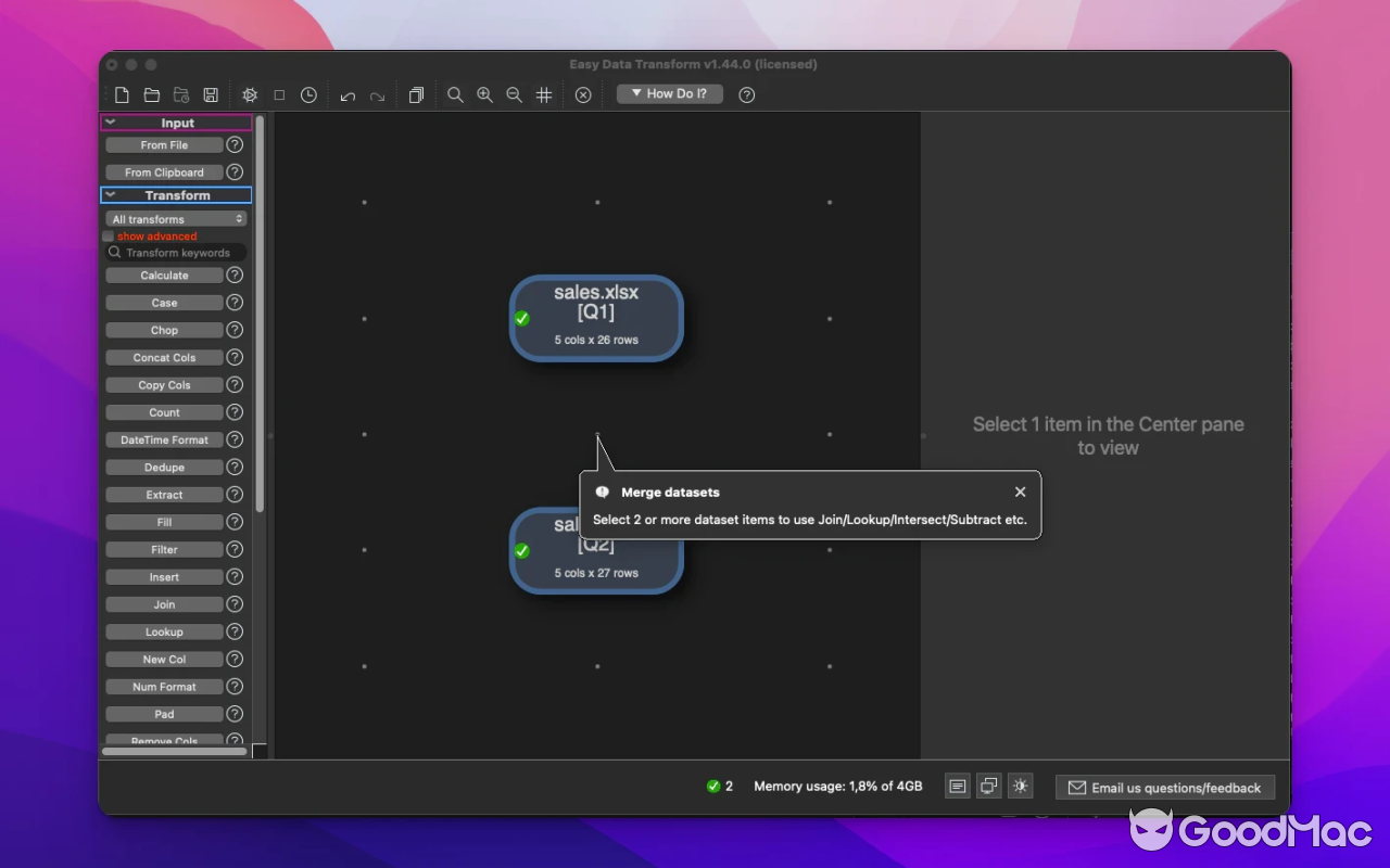 Easy Data Transform v2.2.0