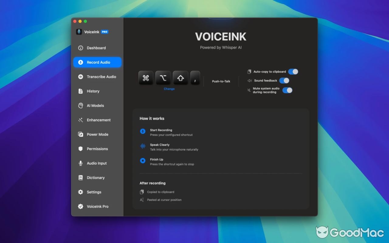 VoiceInk v1.52 152