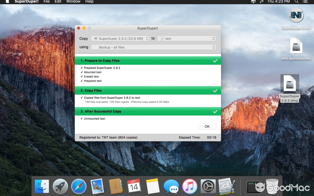 SuperDuper v3.20 beta 4