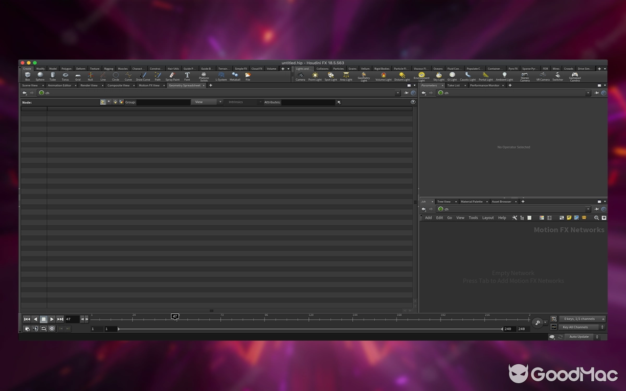 SideFX Houdini v20.5.487