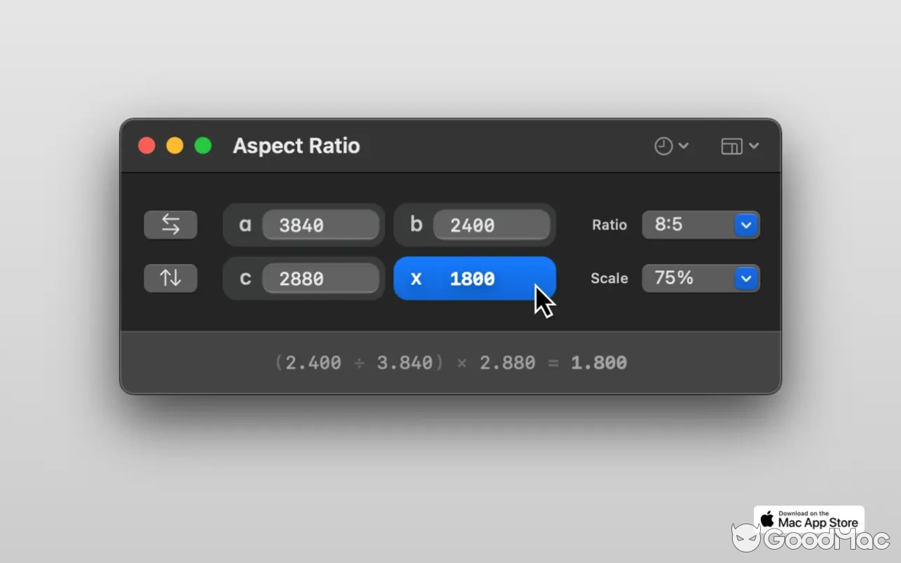 Aspect Ratio v2.25 MAS