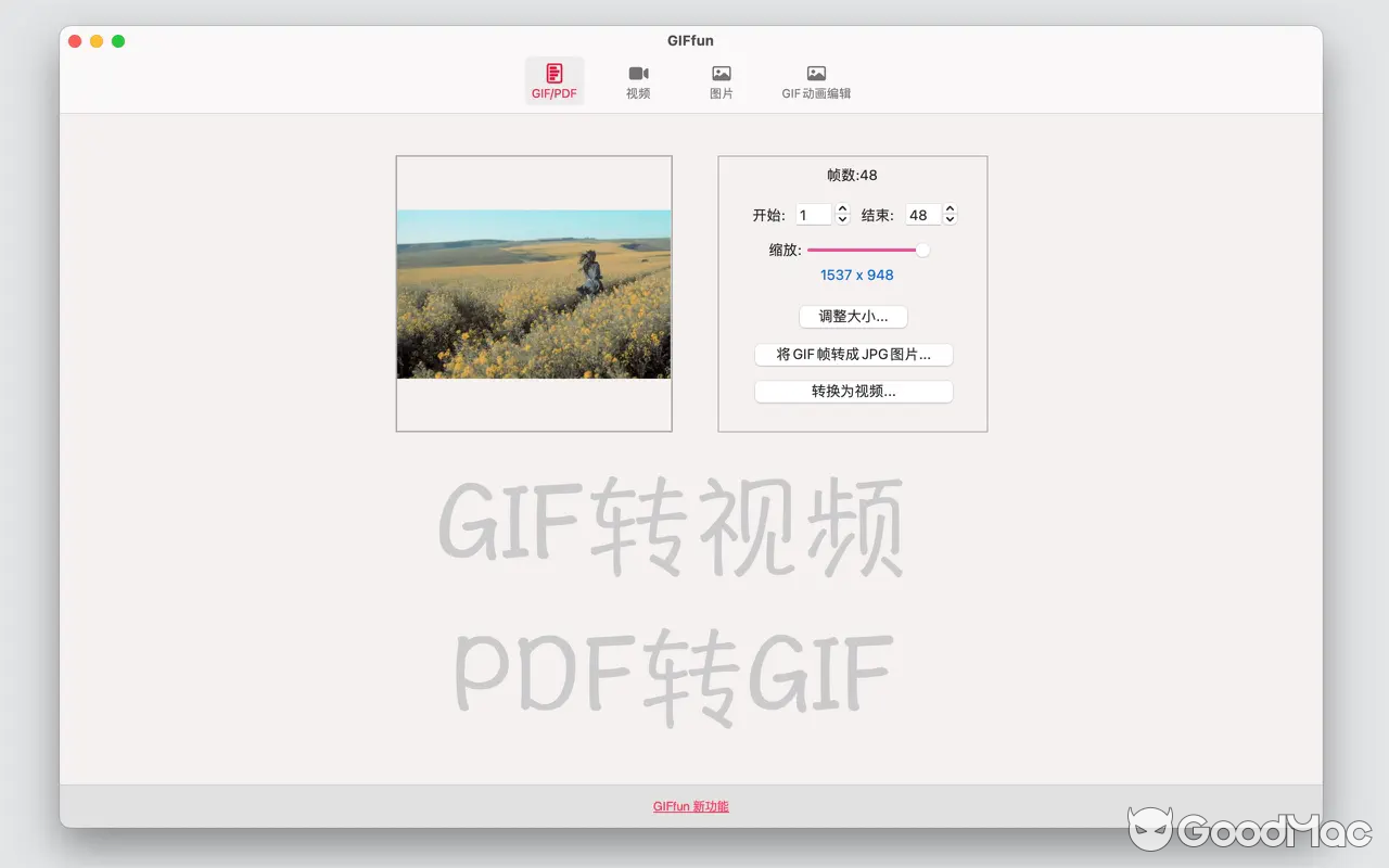 GIFfun - GIF制作器 v10.6.15 MAS