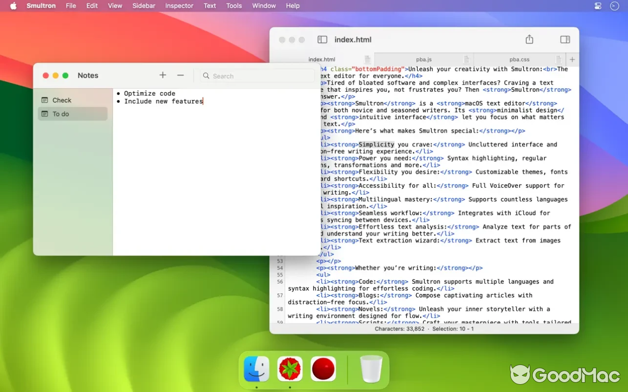Smultron 14 - The text editor v14.3 MAS