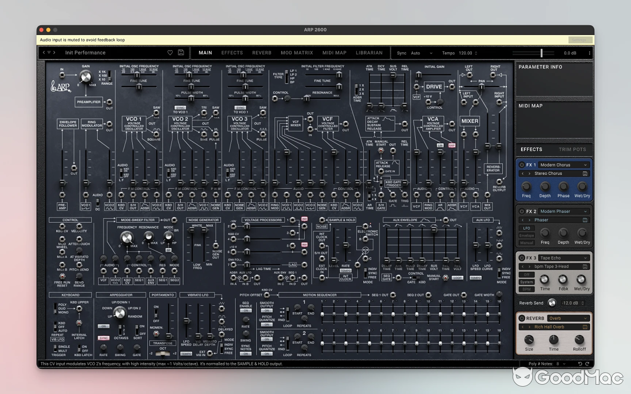 KORG Software ARP 2600 v1.1.6