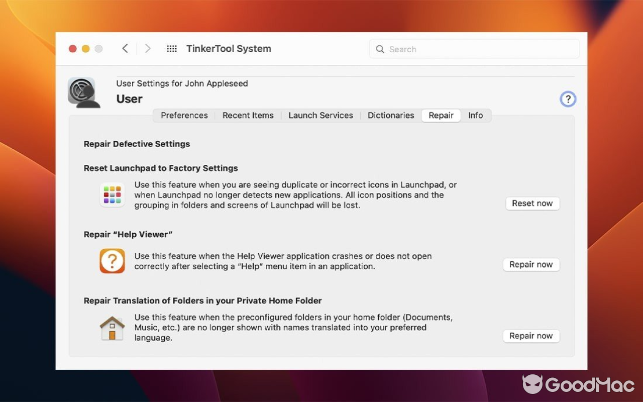 TinkerTool System v9.84