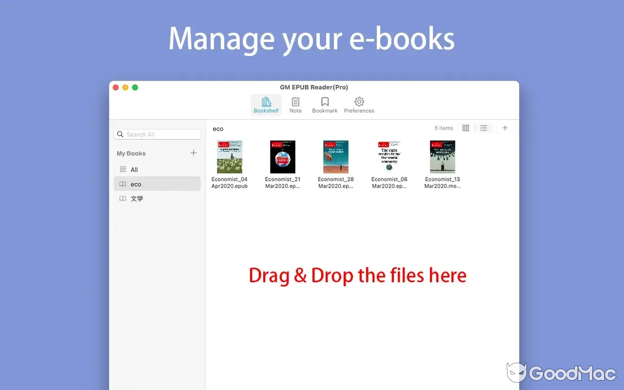 GM EPUB Reader Pro v2.8.2 MAS