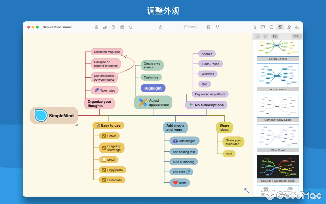 SimpleMind Pro v2.7.0 MAS