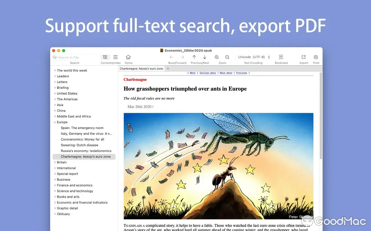 GM EPUB Reader Pro v2.8.2 MAS