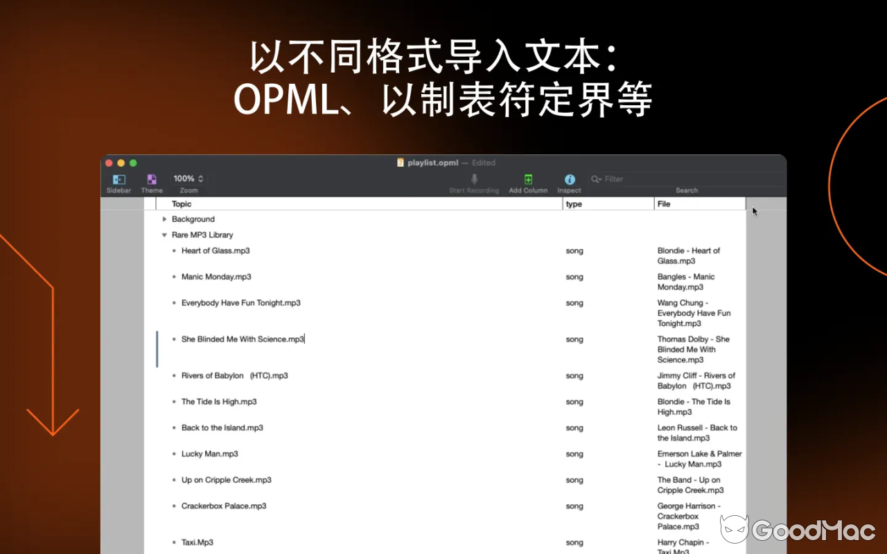 OmniOutliner Pro v5.15.0
