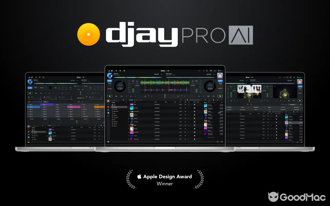 Algoriddim  djay Pro AI v5.5.1 MAS