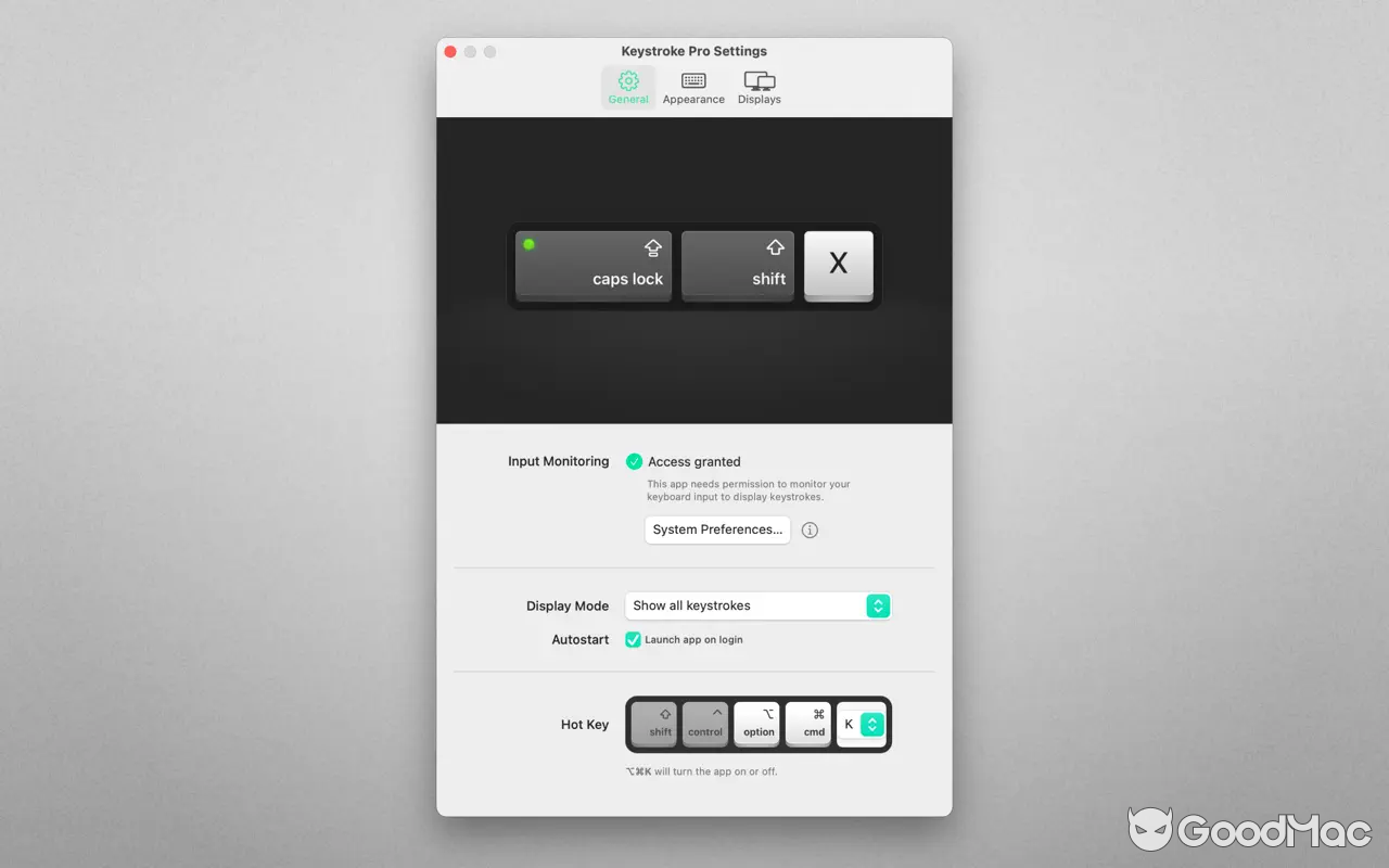 Keystroke Pro v2.11 Fix