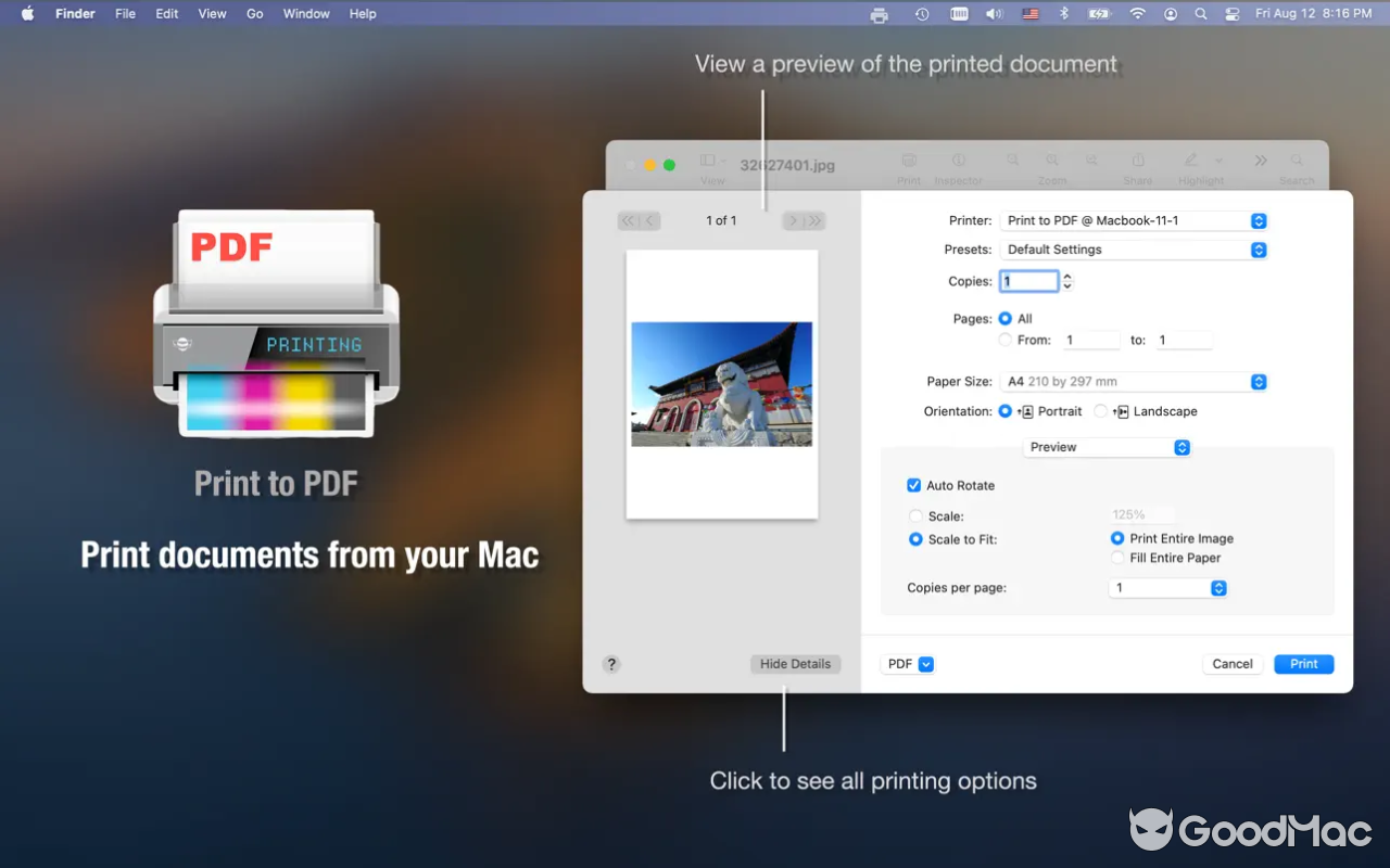 Print to PDF Pro v5.8.5 MAS