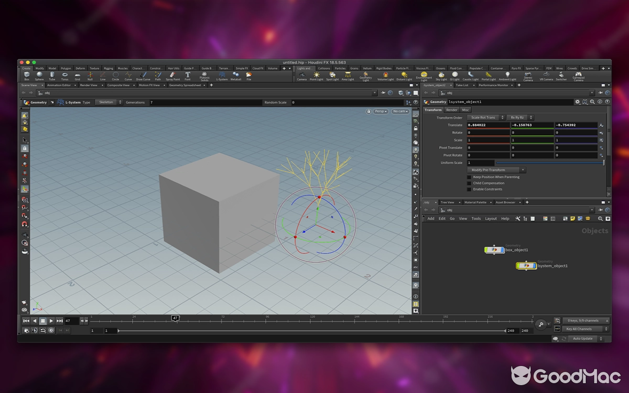 SideFX Houdini v20.5.487