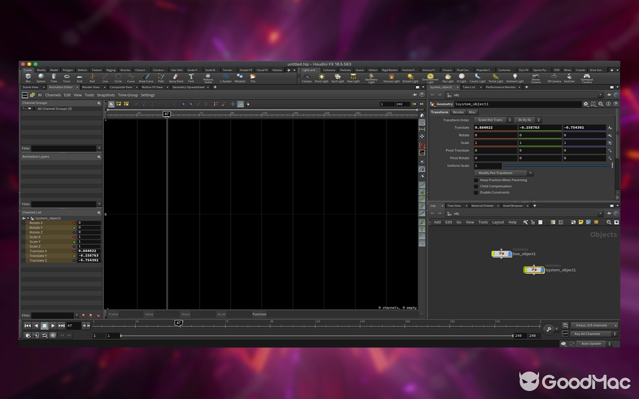 SideFX Houdini v20.5.487