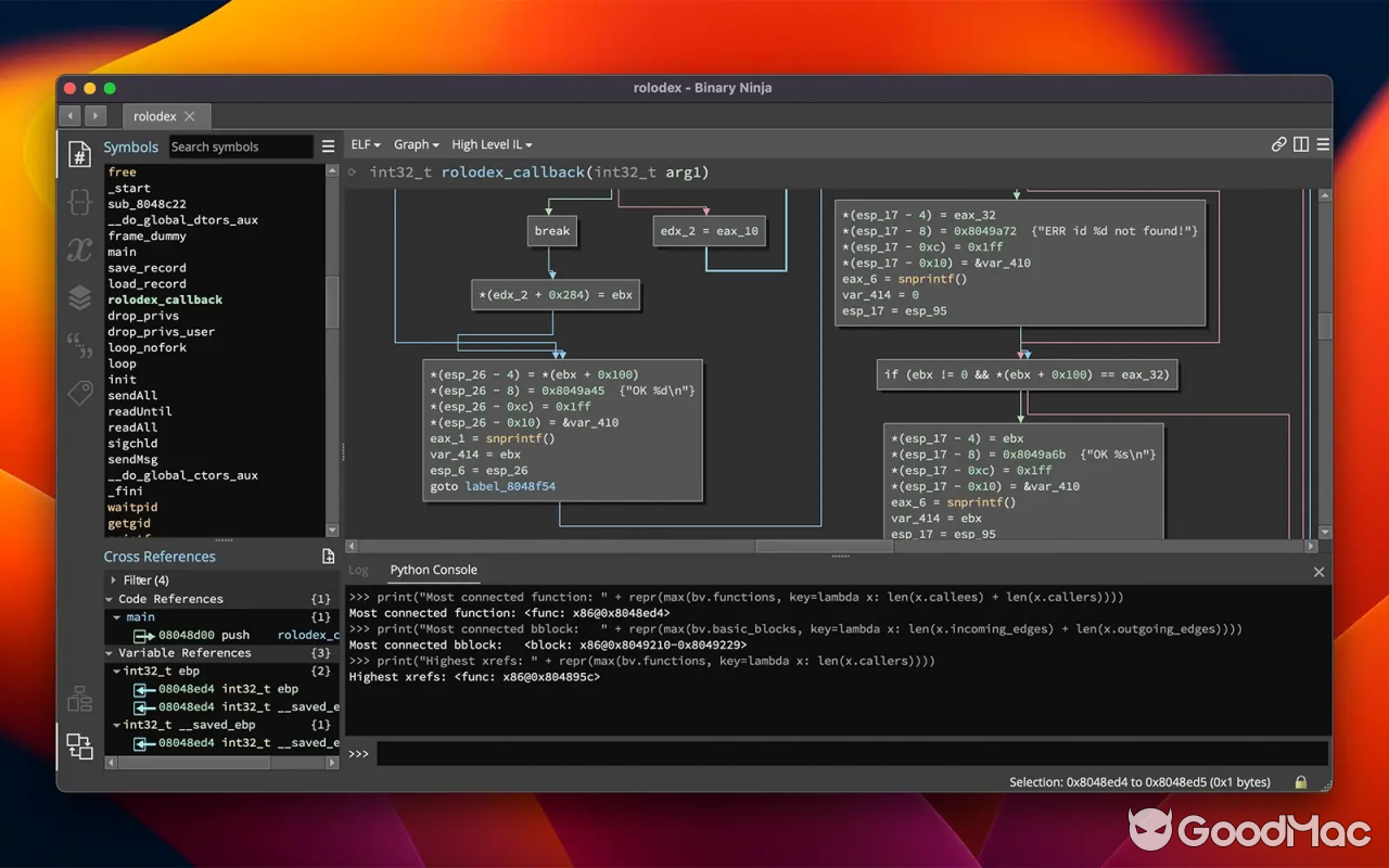 Binary Ninja v5.1.8104