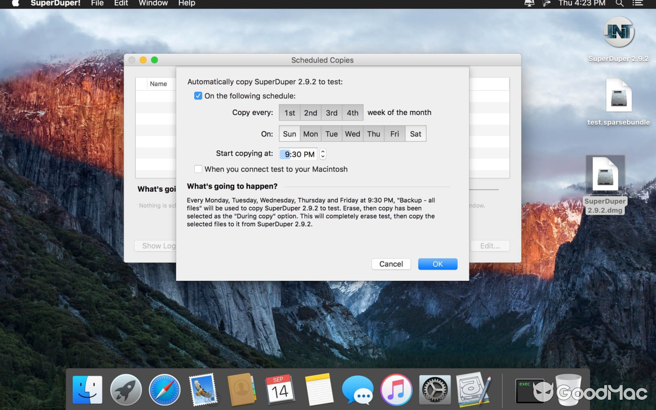 SuperDuper v3.20 beta 4