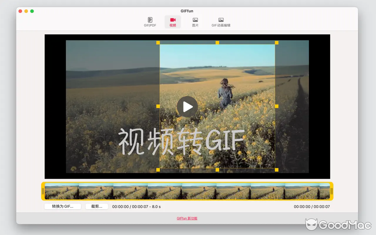 GIFfun - GIF制作器 v10.6.15 MAS