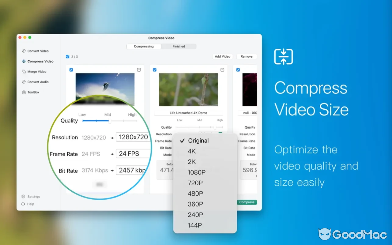 Video Converter X - 即刻转换 v1.3.1 MAS