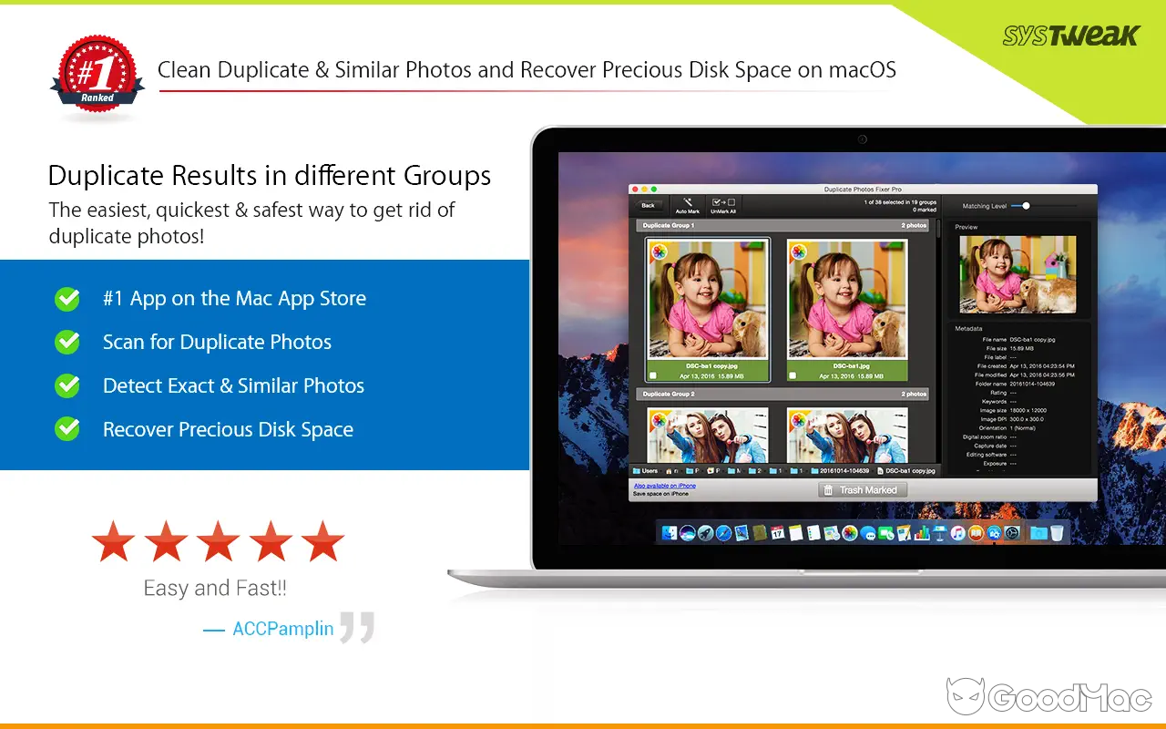 Duplicate Photos Fixer Pro v9.5 MAS