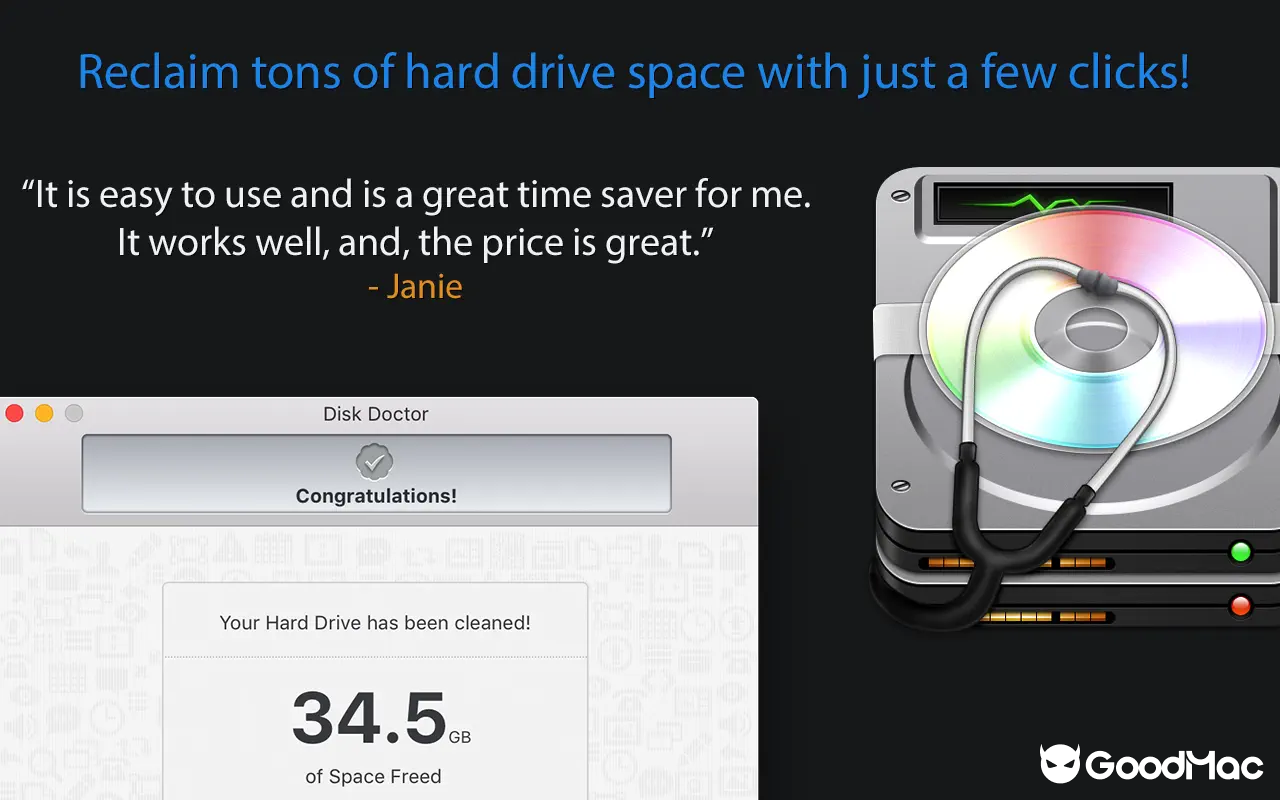 Disk Doctor: System Cleaner v4.6 MAS 截图