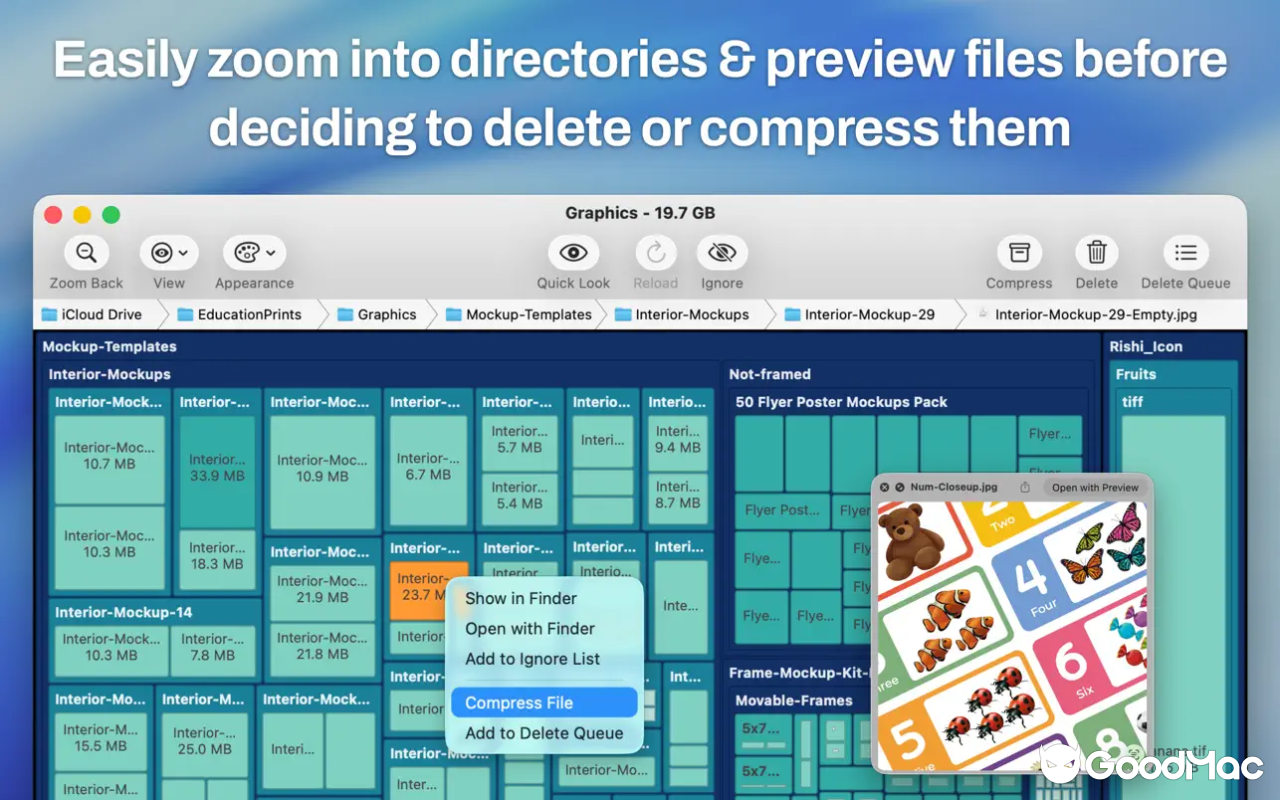 Disk Map: Visualize Disk Usage v2.81 MAS 截图
