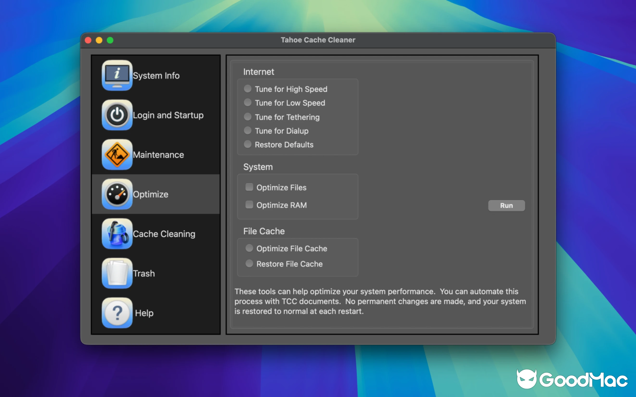 Tahoe Cache Cleaner v26.3.0.0.0 截图