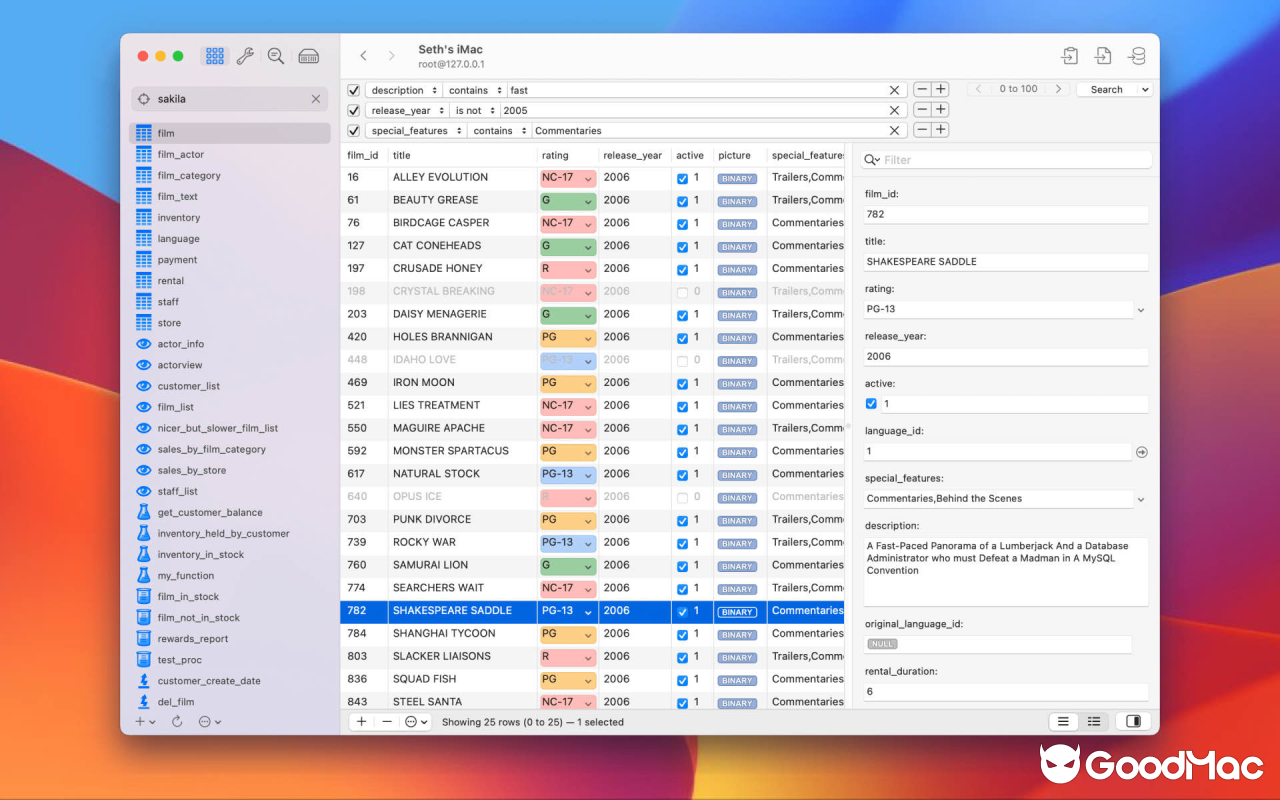 Querious v4.2.4 截图