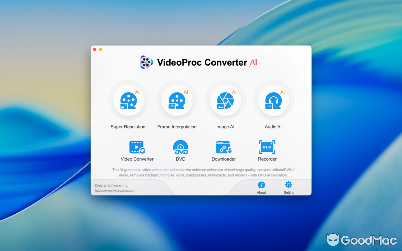 VideoProc Converter AI v8.5 2025110301