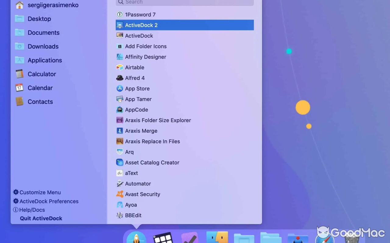 ActiveDock v2.830