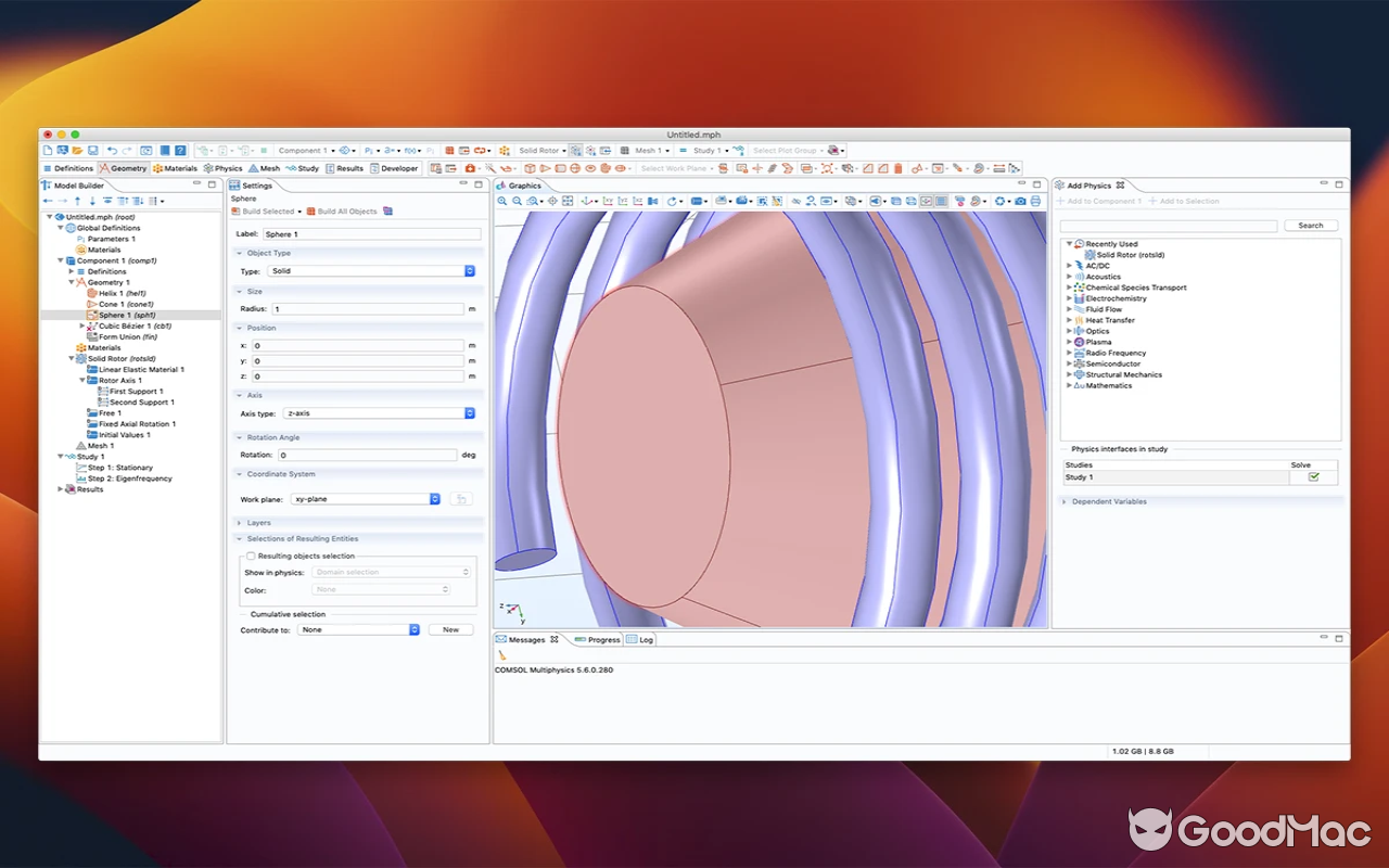 COMSOL Multiphysics v6.2 Build 339