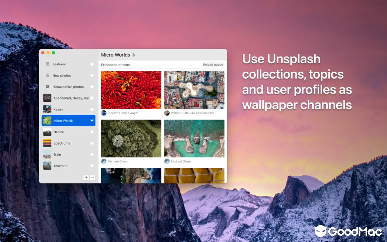 Irvue - Desktop wallpapers v2026.1 MAS 截图