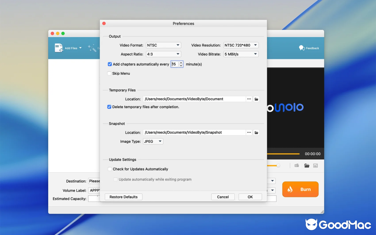 VideoByte DVD Creator v5.2.32.157354