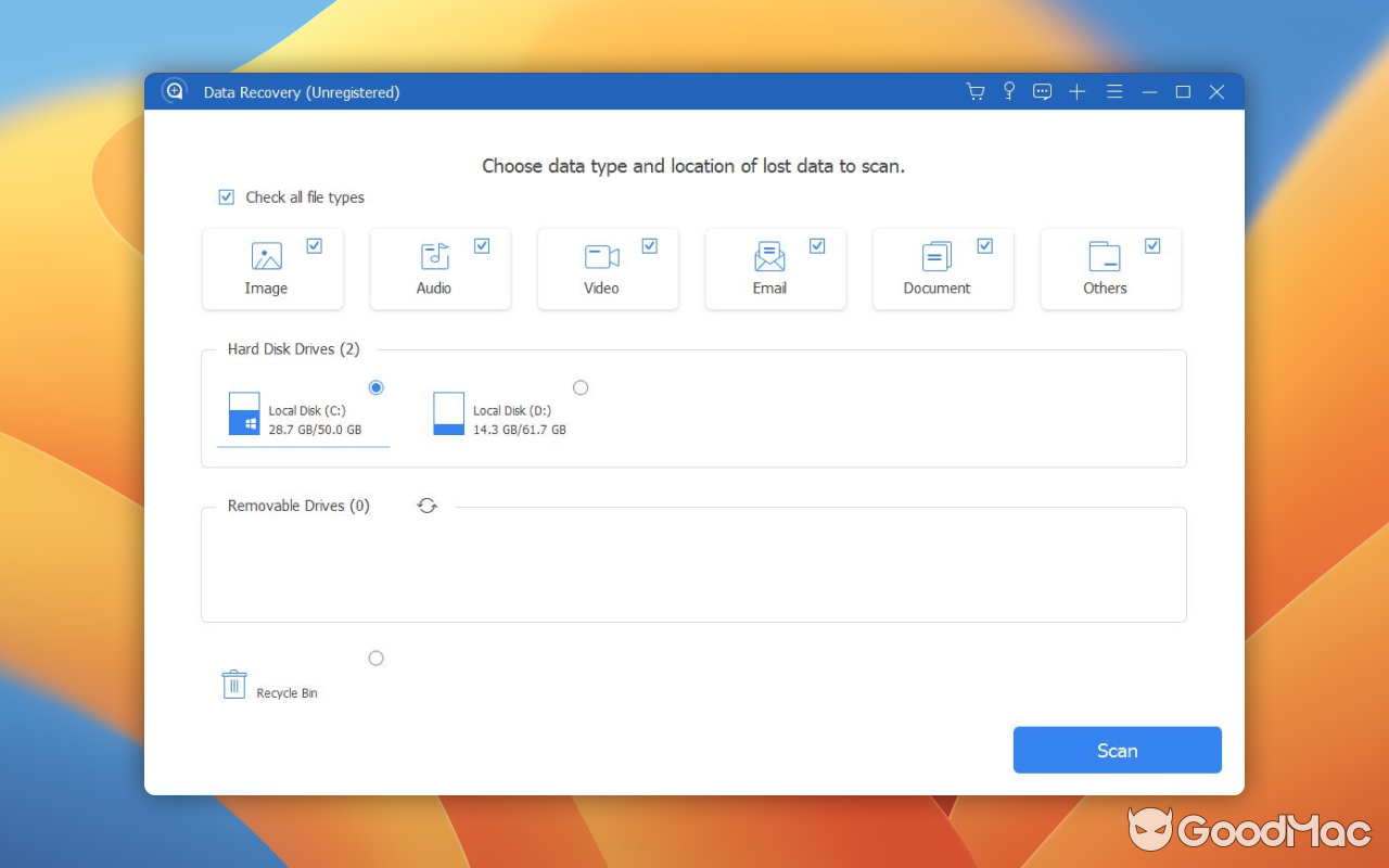 Apeaksoft Data Recovery v1.6.22.156724
