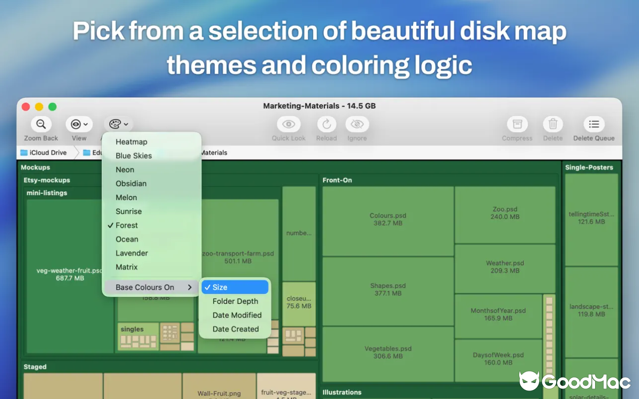Disk Map: Visualize Disk Usage v2.81 MAS 截图
