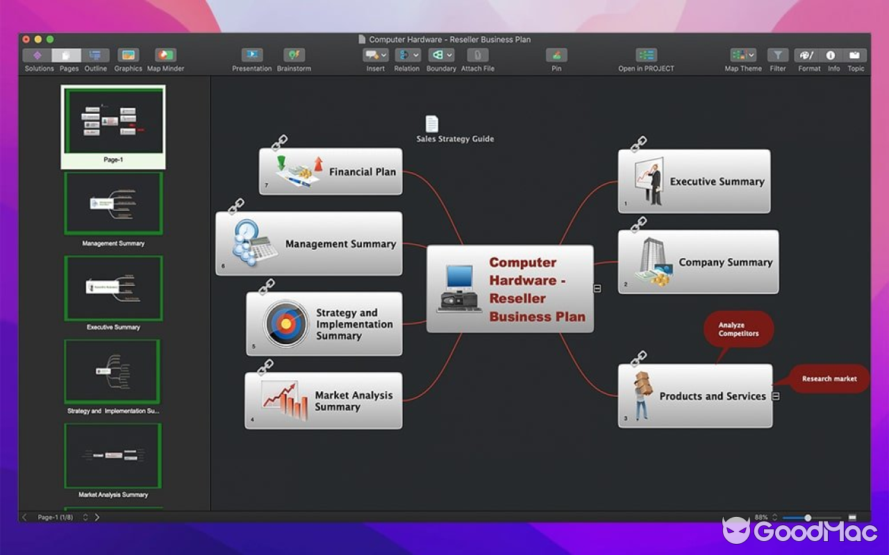 ConceptDraw MINDMAP v16.0.1.339