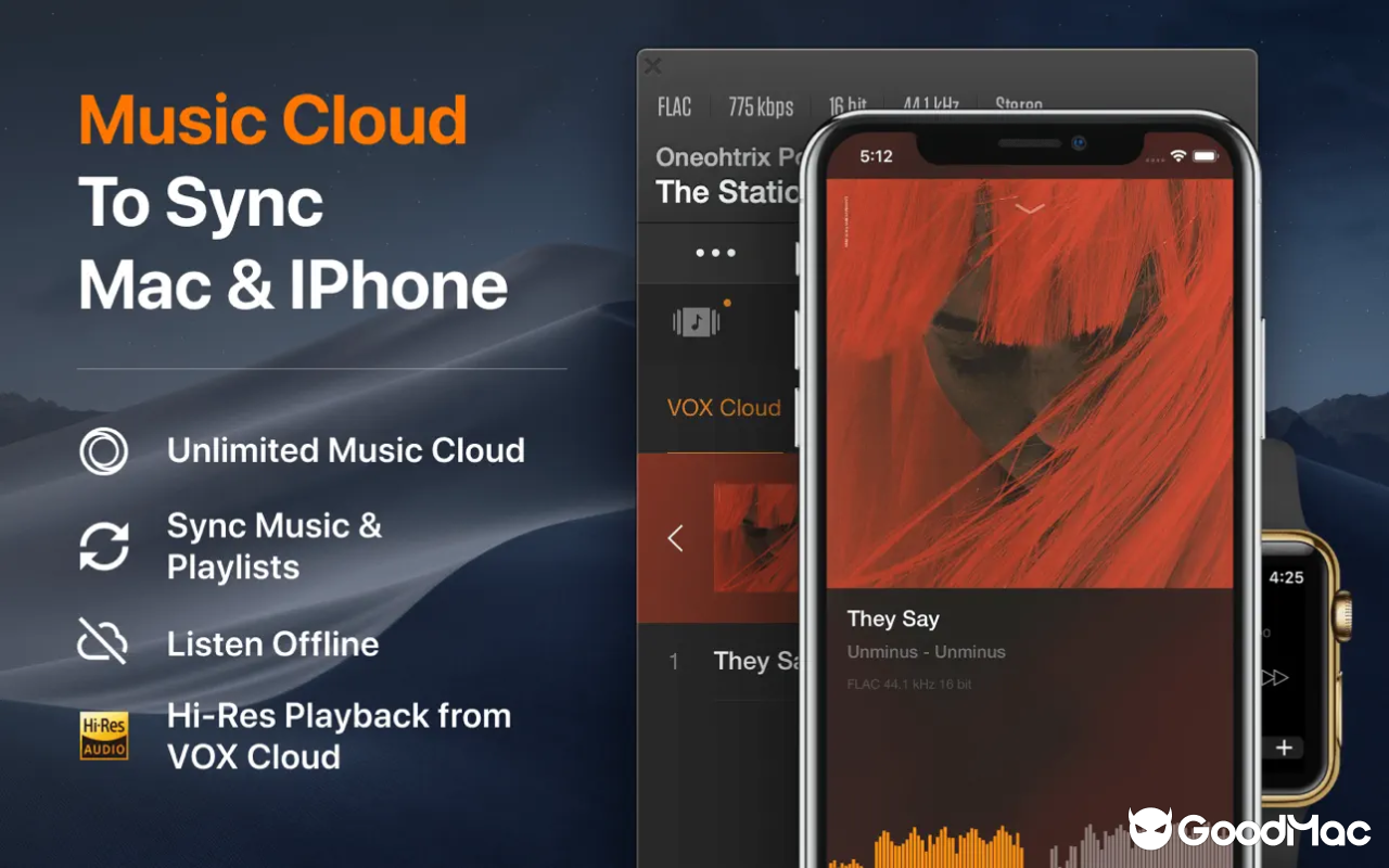 VOX: MP3 & FLAC Music Player v3.7.7 截图