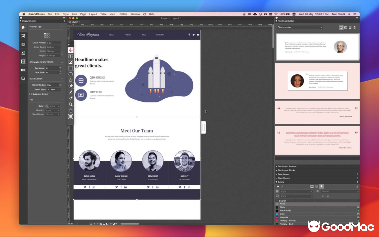 QuarkXPress v22.0.1 截图