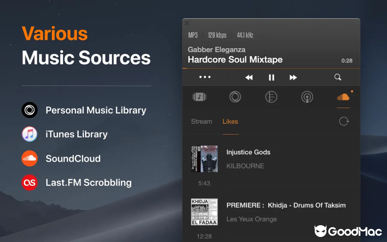VOX: MP3 & FLAC Music Player v3.7.7 截图