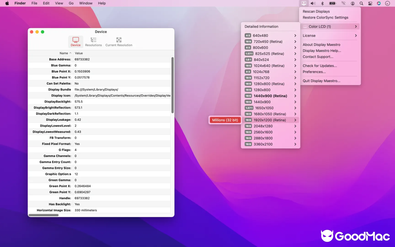 Display Maestro v5.3.0