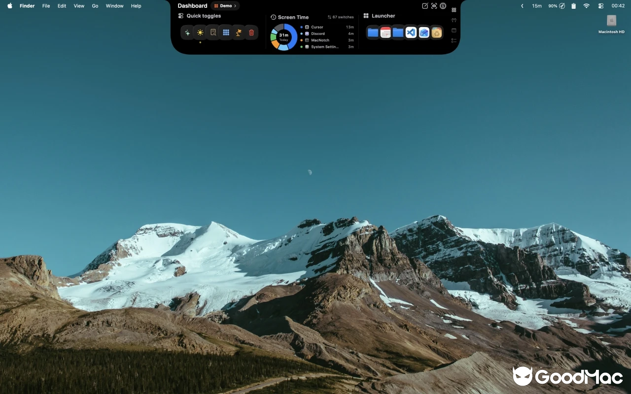 MacNotch v1.8.7 截图