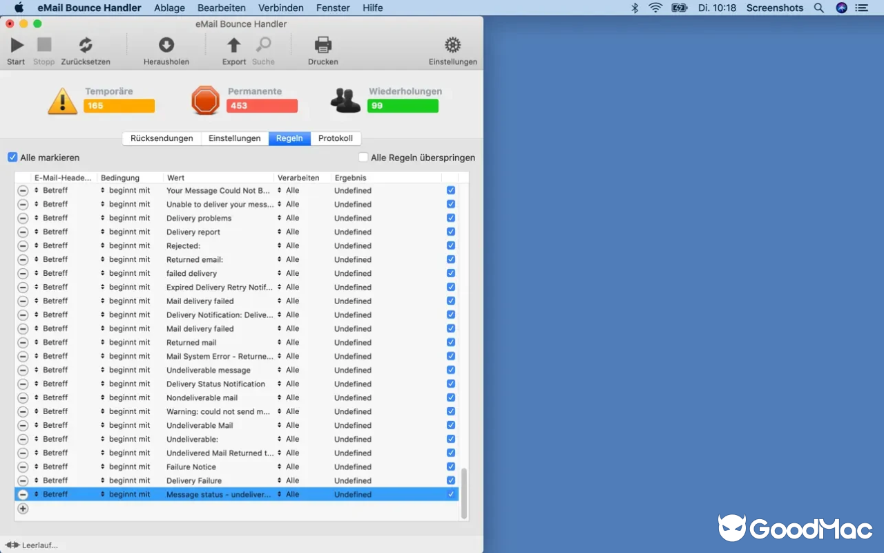 eMail Bounce Handler v4.0.6 截图