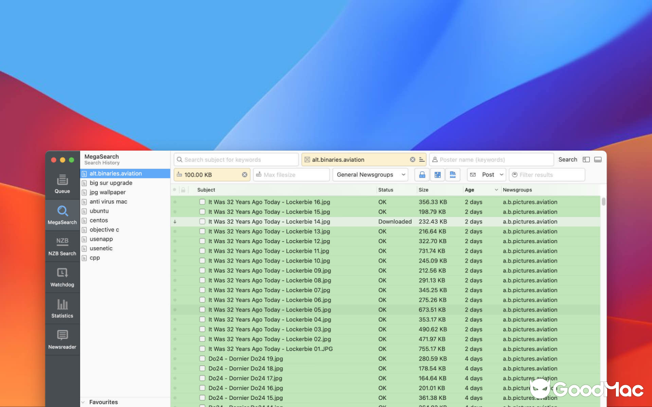 Usenapp v1.28 截图