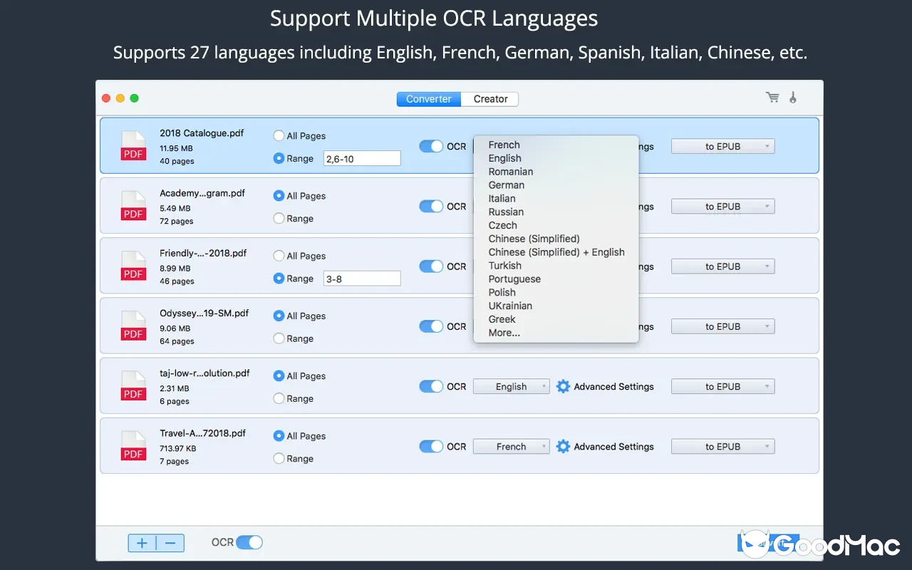 Cisdem PDF Converter OCR v9.7.0 截图