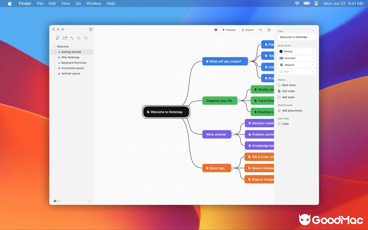 Notemap v1.7.7 截图