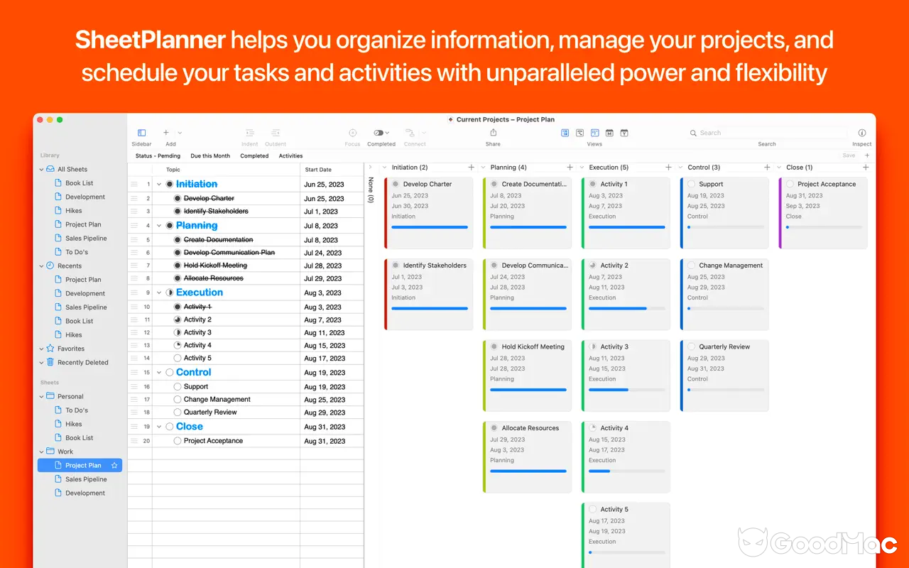 SheetPlanner v5.2.1 截图
